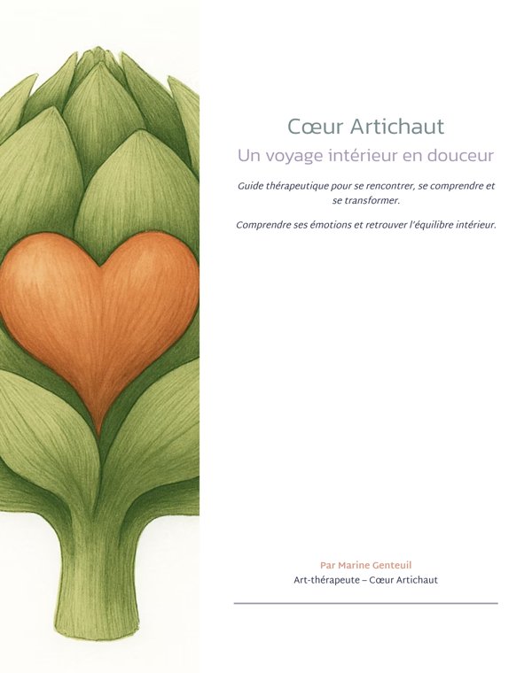 Couverture du livre Cœur Artichaut – Un voyage intérieur en douceur